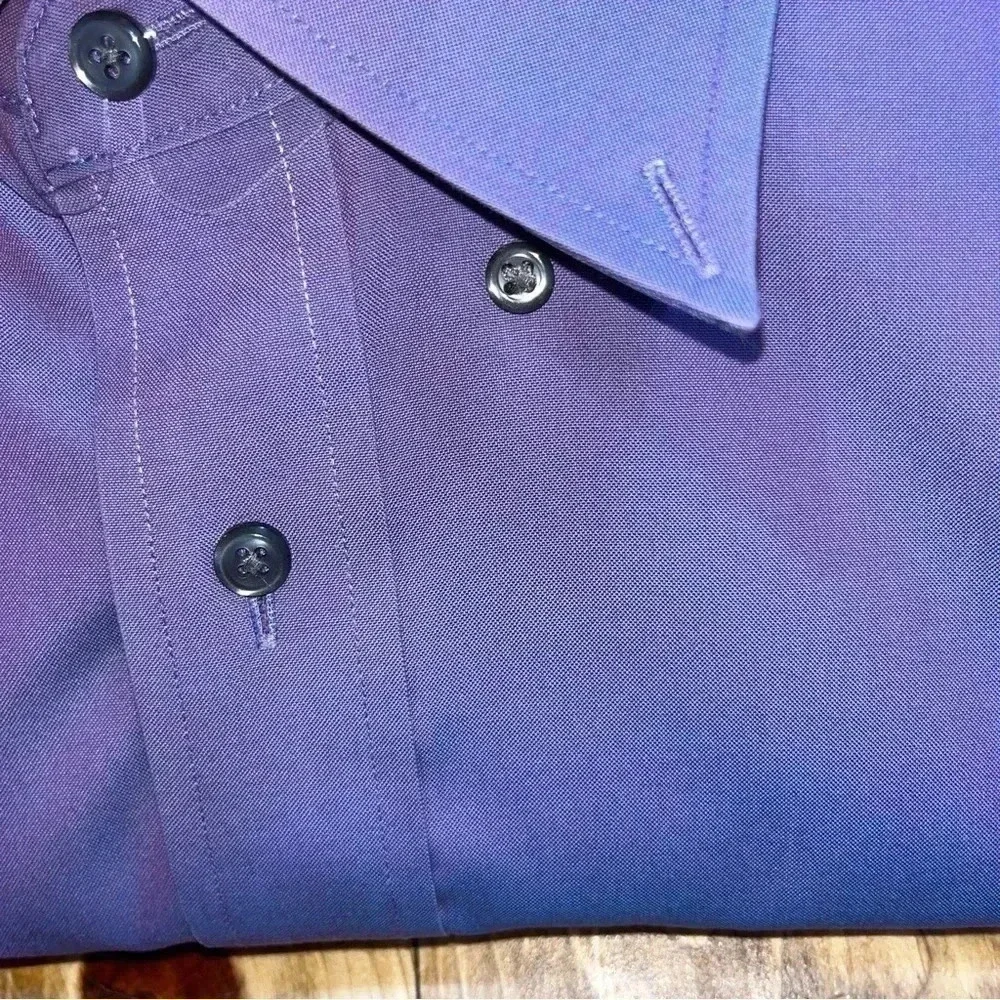 Nordstrom NWOT wrinkle free cotton organic cotton blend button down dress shirt